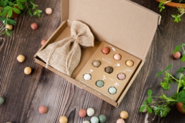 Blossombs Gift box large (with 9 seed bombs & burlap bag)