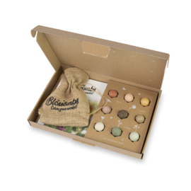 Blossombs Gift box large (with 9 seed bombs & burlap bag)