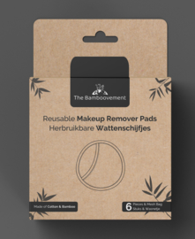 Bamboo reusable cotton pads