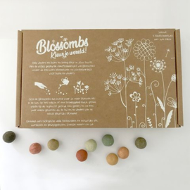 Blossombs Gift box large (with 9 seed bombs & burlap bag)