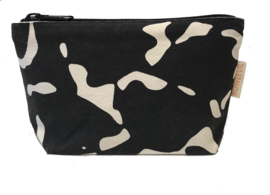 Bo Weevil organic cotton make-up bag foliage