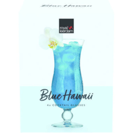 Blue Hawai Cocktailglas 44cl 4/ds