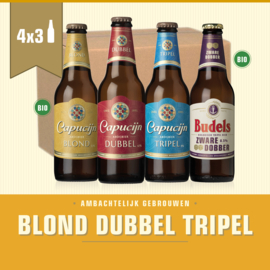 BUDELS BLOND DUBBEL TRIPEL BOX - 3X4 30CL