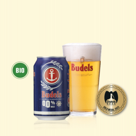 BUDELS 0.0% MALT BIO IN BLIK - 24X33CL