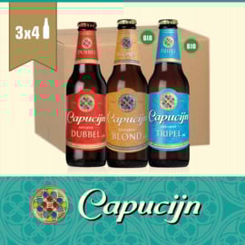 BUDELS CAPUCIJN BOX - 3X4 30CL