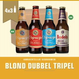 BUDELS BLOND DUBBEL TRIPEL BOX - 3X4 30CL