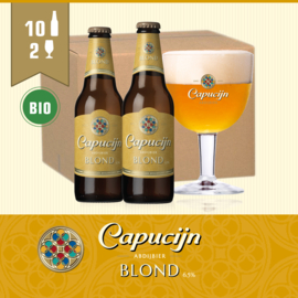 BUDELS CAPUCIJN BLOND - 10X30CL + 2GL.