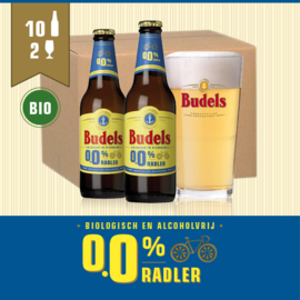 BUDELS 0.0% RADLER BIO - 10X30CL + 2GL.