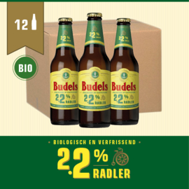 BUDELS 2.2% RADLER BIO - BOX - 12X30CL