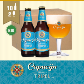 BUDELS CAPUCIJN TRIPEL - 10X30CL + 2GL.