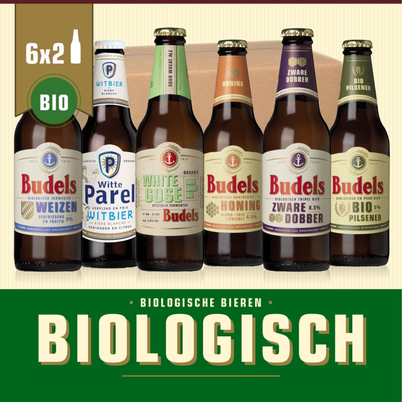 BUDELS BIOLOGISCH BOX - 6X2 30CL