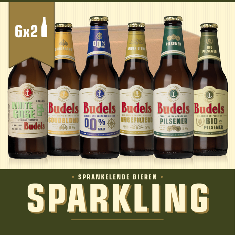 BUDELS SPARKLING BOX - 6X2 30CL