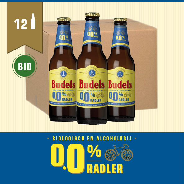 BUDELS 0.0% RADLER BIO - BOX - 12X30CL