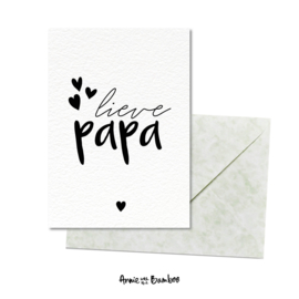 Wenskaarten - Lieve papa - per 5 stuks