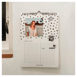 Kalender voor feestje |  A4 (per 3 stuks)