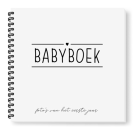Babyboek |  fotoboek (per 3 stuks)