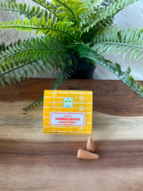 Sandalwood - Wierook Kegeltjes