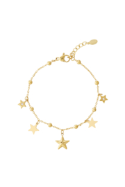 Armband Star Goud