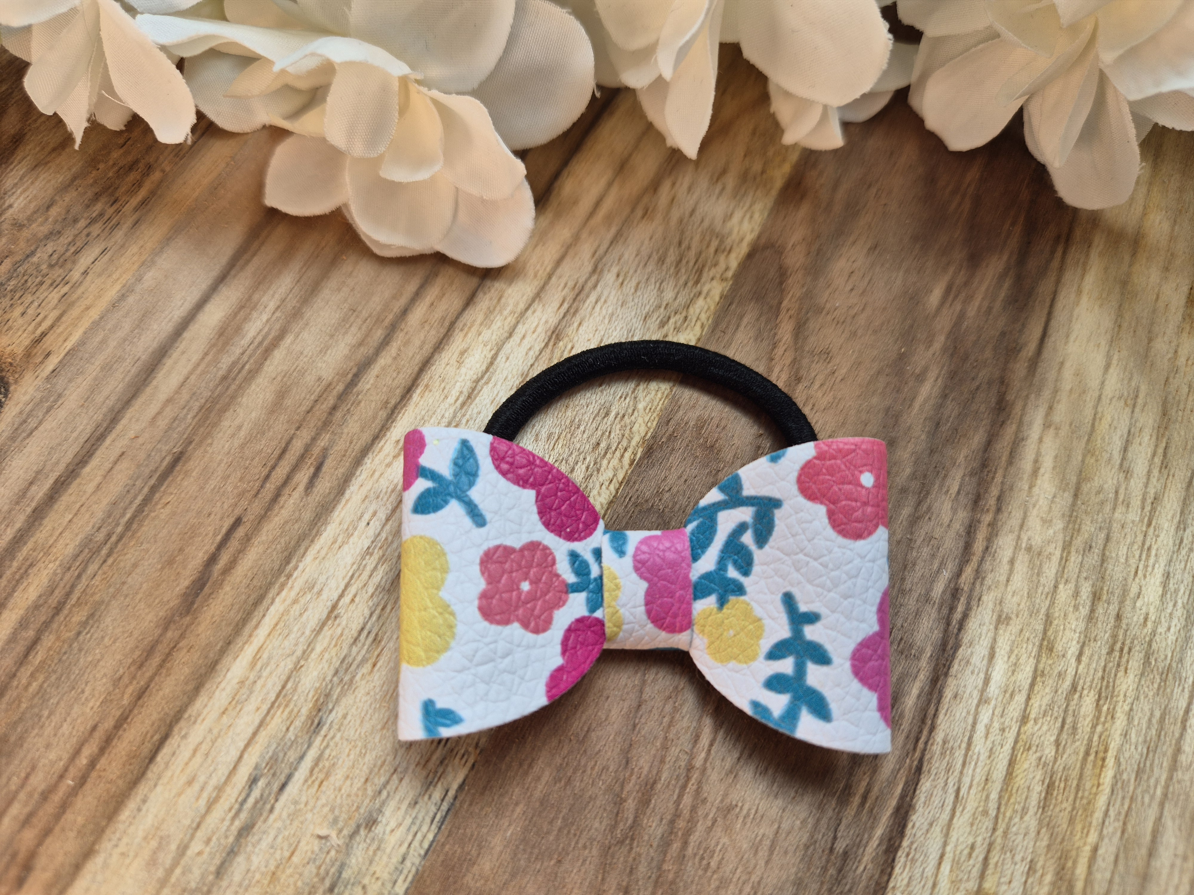 Haarelastiek Luna bloemen