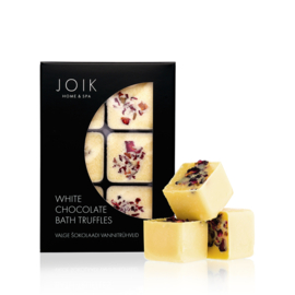 Joik vegan white chocolate bath truffels