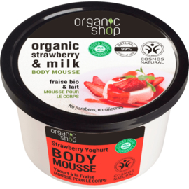 Organic Shop Body Mousse Strawberry