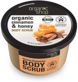 Organic Shop Body scrub Cinnamon & Honey