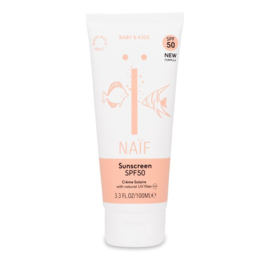 Naïf crème voor baby & kids SPF50 200ml