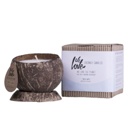 We Love The Planet Coconut Candle Artic White
