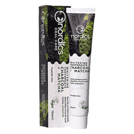 Nordics Charcoal Matcha Whitening Toothpaste 75ml