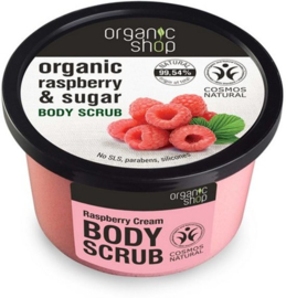 Organic Shop Body scrub Raspberry