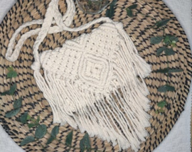 Macrame tasje, boho tasje