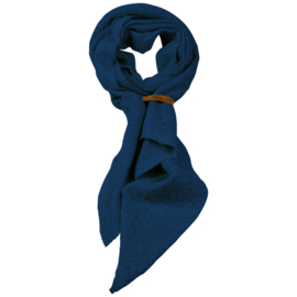shawl fem donkerblauw