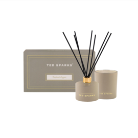 Giftset  Tonka & Pepper Candle & Diffuser