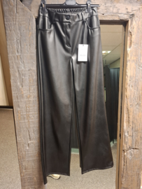 Pu leren wide leg Bien