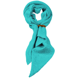 shawl fem turqouise