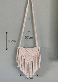 Macrame tasje, boho tasje