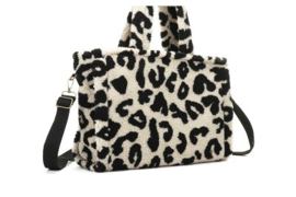 teddyshawl + bijpassende tas