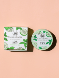 Lippenbalsem SPF25 Mint & komkommer