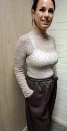 Blouse beige