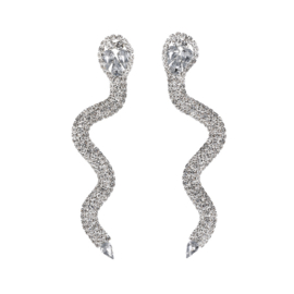 CLUB MANHATTAN The Statement Medusa Snake Earrings