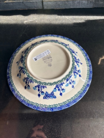 Bunzlau Soepbord met brede rand 014