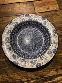 Bunzlau Soepbord met brede rand 014