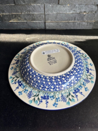Bunzlau Soepbord met brede rand 014