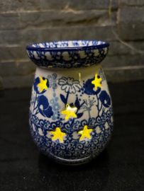 Bunzlau Waxine lichtje /Geurbrander 10 cm D8 2900