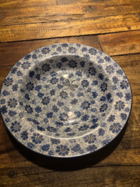 Bunzlau Soepbord met brede rand 014