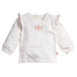 B.E.S.S. - Shirt Ruffles - Off White