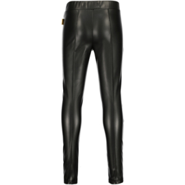 Vingino - High waist slim fit broek Sania - zwart