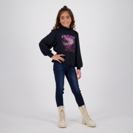 Vingino - Skinny jeans Belize meisjes - Deep Dark