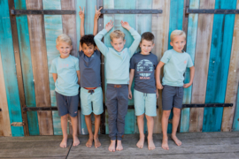 SKURK - Short Berkant - Pastel Turquoise