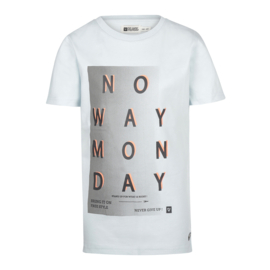 No Way Monday - T-shirt - Light blue